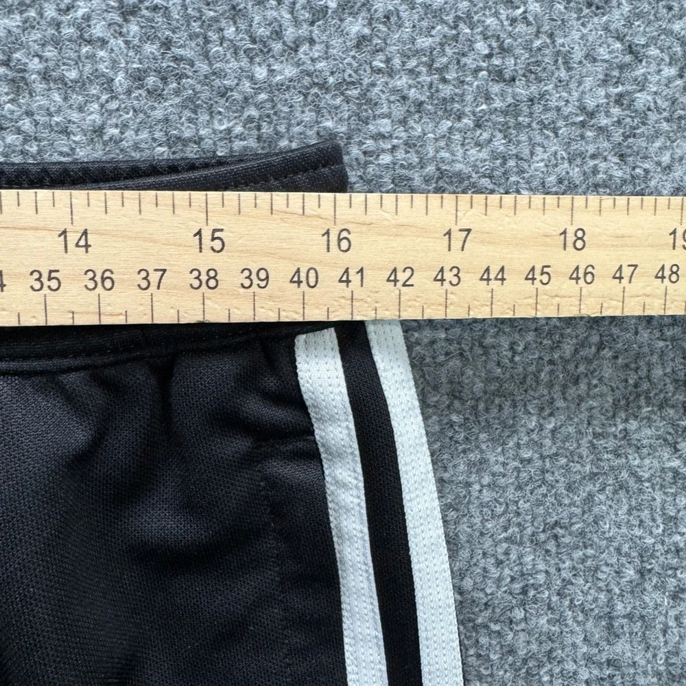 Adidas Tiro Track Pants Mens XL Black White‎ Stripe Climacool Athletic Running